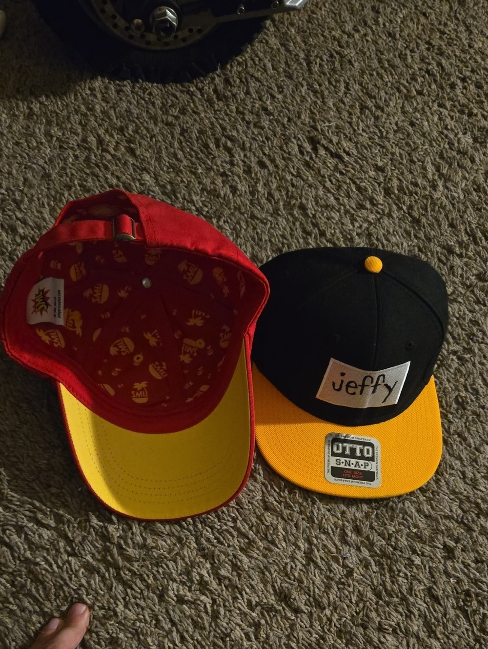 2 "SML Jeffy" SnapBacks